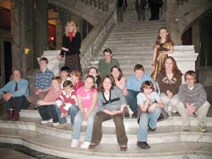 CCMMS Youth Band Performs for KY State Legislature